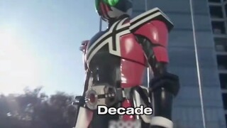 From Showa to Reiwa, Decade's Kamen Rider