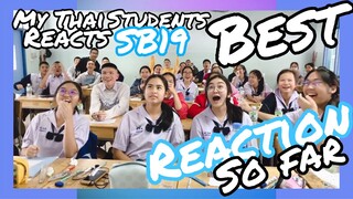 THAI Student reacts SB19's Go up Dance practice