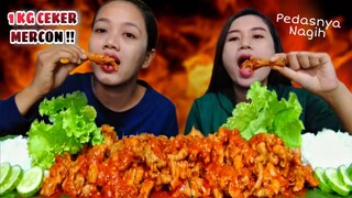 MUKBANG CEKER MERCON 1KG ⁉️ CEKER LUNAK PEDAS MAMPUS | MUKBANG INDONESIA |