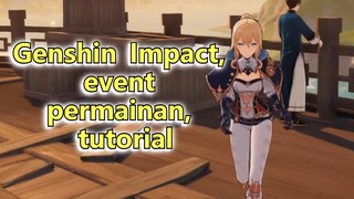 Genshin Impact, event permainan, tutorial