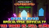 The Tower 25 [Apocalypse] Full Climb, Guide & Strategy, Minecraft Dungeons Fauna Faire