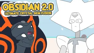 Obsidian 2 0   Ultimate Crystal Gem Fusion ( Whte diamond Steven Universe Comic episode 74