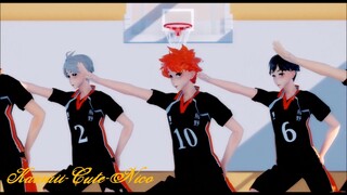 [MMD/Haikyuu] BTS (방탄소년단) 'IDOL' - [ Karasuno High ]