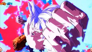 Goku ultra instinct vs Beerus, DRAGON BALL FighterZ, Full HD, 1080p, 60fps