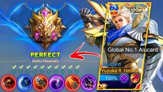 Trying to Perfect Mythic Placement Was Hard, Not Until I Used This Build | Global 1 Alucard Tutorial