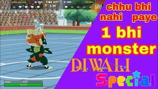 Ek bhi monster chhu nahi paya [ Diwali special ]  एक भी छू नहीं पाया.😁😁