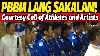 KAKAPASOK LANG NA BALITA Courtesy Call of Athletes and Artists (Speech) (PBBM)