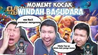 BOCIL PREMATUR COC LAHIR, BRANDO JADI MACAN - MOMENT KOCAK WINDAH BASUDARA CLASH OF CLAN