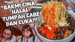 BAKMIE TUMPAH CABE DAN CUKA!!! KALO PUNYA GERD JANGA DICOBA!!!