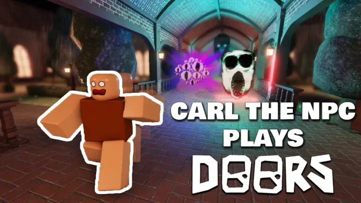 Carl the NPC plays: ROBLOX DOORS