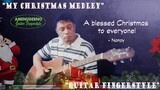 Christmas song medley  fingerstyle
