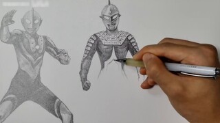 Belum ada yang membaca semuanya, kan? "100 jam karakter lengkap [Ultraman] yang dilukis dengan tanga