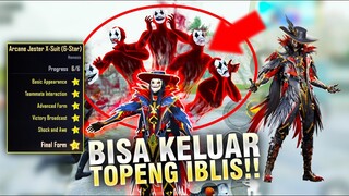 REVIEW SKIN X-SUIT ARCANE JESTER MAX LEVEL! - PUBG MOBILE