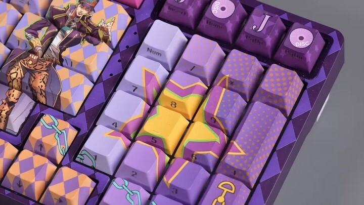 Top co-branded, reasonable price: JOJO Jotaro VGN co-branded keyboard (V98proV2 skin change)