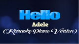 HELLO - Adele (KARAOKE PIANO VERSION) ( 480 X 854 )