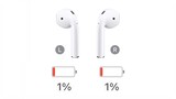 When Your AirPods are at 1%