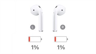 When Your AirPods are at 1%