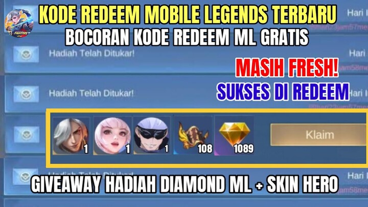 NO LIMITE! KODE REDEEM ML TERBARU KODE REDEEM MOBILE LEGENDS HARI INI UPDATE JULI 2024