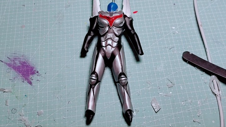 เคสหนังที่ปรับแต่งเอง ตัวเรือนดั้งเดิมของ Ultraman Zeta (หนึ่งในสี่ของความร่วมมือ)