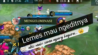 Lemes mau ngeditnya abis main sama ayang kagura... 😫 | GMV MLBB | #03