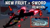 Update Leaks NEW Fruit & Sword REWORK in Bloxfruits