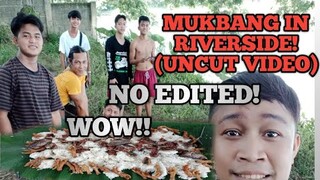 MUKBANG AMAZING MUKBANG | UNCUT | PAA NG MANOK | RIVER SIDE |MRDJRADZ