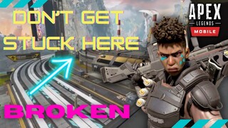 You'll Get Stuck If You Go Here!! | Apex Legends Mobile Extreme HD @ High Frame Rate