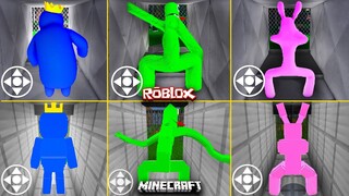 ROBLOX Rainbow Friends FINAL SCENE but I BECAME EVERYONE CHARACTER vs MINECRAFT #3