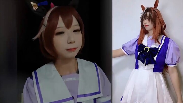 [ Uma Musume: Pretty Derby ] Lihat kuda siapa ini [cos estafet]