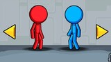 Red Blue Stick : Red and Blue Stickman