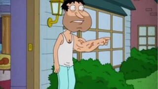 Left-handed Ah Q and Peter the Man (Family Guy)