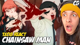 TO EM CHOQUE! MORREU TODO MUNDO! - React Chainsaw Man EP 8