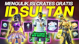 MENGULIK ISI CRATES GRATIS ID SULTAN !! AUTO DAPET BANYAK SKINNN !!! - PUBG MOBILE INDONESIA