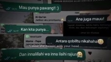 Antara Qobiltu nikahaha dan innalillahi wa Inna ilaihi Raji'un