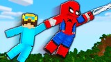 Minecraft: SUPERHEROES (EPIC HEROES & VILLIANS WITH POWERS!) - Mod Showcase