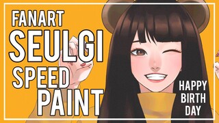 [Speed Paint] Seulgi | (Red Velvet) : HBD !