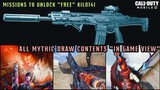 UNLOCK "FREE" KILO 141 | ALL MYTHIC DRAW CONTENTS "IN GAME VIEW" | LEGENDARY MOLOTOV | AND MORE