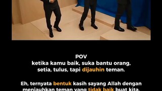 jangan sedih ketika dijauhi oleh temanmu