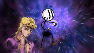 Distraction Dance Meme but it's Giorno's Theme