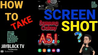 HOW TO SCREEN SHOT on A51 || SAMSUNG GALAXY A SERIES