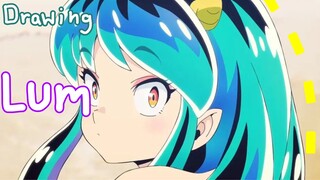 [Drawing] Lum the Invader Girl | Urusei Yatsura