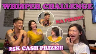 Whisper Challenge Kapalakaan X Melissa Enriquez | Rr Enriquez