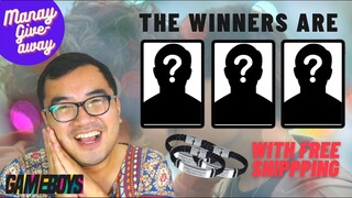 And the winners are!!! Manay Giveaway for GAMEBOYS EPISODE 13