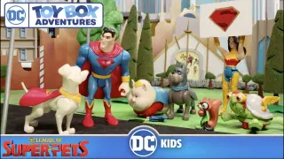 DC Toy Box Adventures | DC League of Super-Pets - The Super Race! | @DC Kids