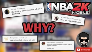 Can't Install NBA 2k Mobile? Here's Why? NBA 2k Mobile App not Installed, Parsing Error, not working