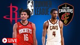 LIVE - HOUSTON ROCKETS VS CLEVELAND CAVALIERS - 2021 NBA SUMMER LEAGUE