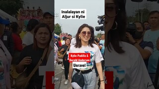 Kylie Padilla and Gerald Anderson promotes movie Unravel