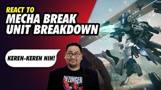 React to MechaBreak Unit Breakdown Abilities dan Skill