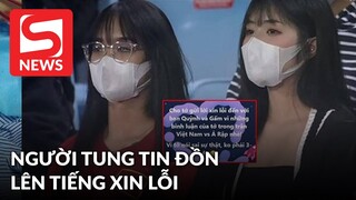 Người tung tin đồn Quỳnh Alee và Gấm Kami mua chuộc cameraman lên tiếng xin lỗi