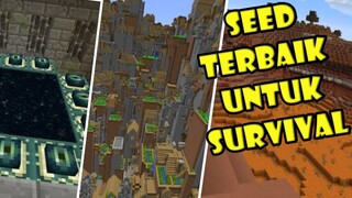 SEED TERBAIK UNTUK SURVIVAL DI MINECRAFT 1.17 #Shorts